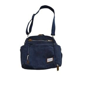 Travelcon Heritage Anti Theft Crossbody Bag RFID Blocking Indigo Color